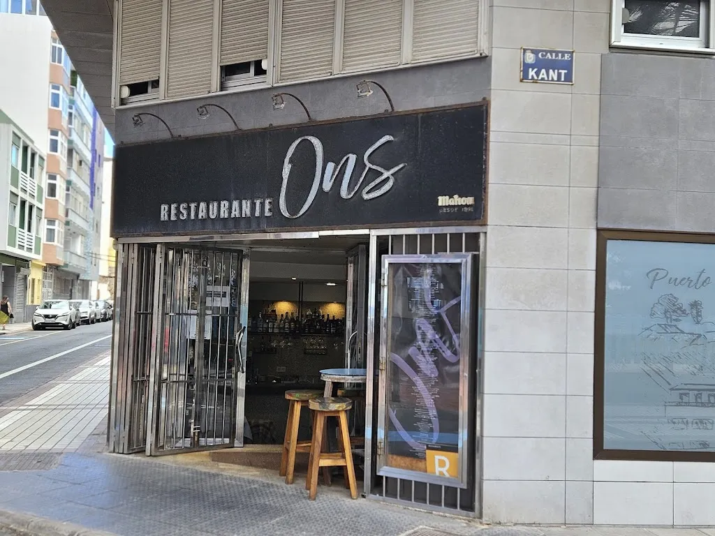 Restaurante Ons restaurant in Las Palmas de Gran Canaria