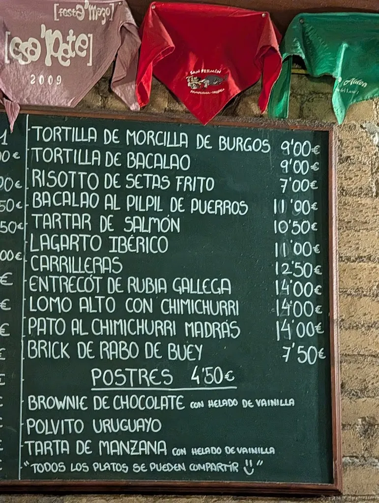 Menu_Restaurante Tasca Galileo_Las Palmas de Gran Canaria_image_3