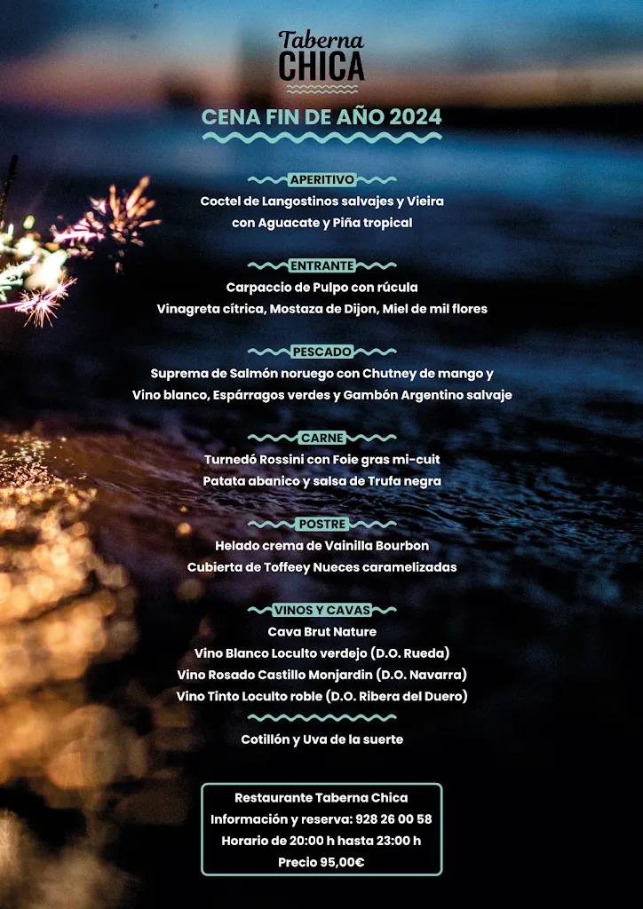 Menu_Taberna Chica. Playa De Las Canteras_Las Palmas de Gran Canaria_image_2