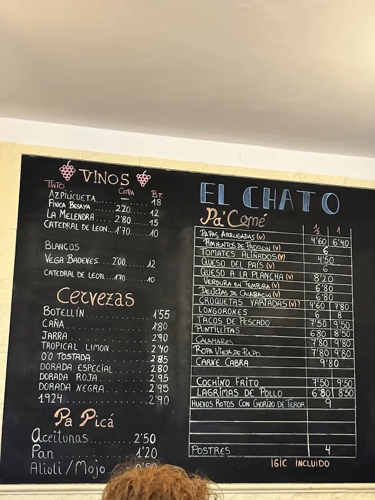 Menu_Bochinche El Chato_Las Palmas de Gran Canaria_image_1