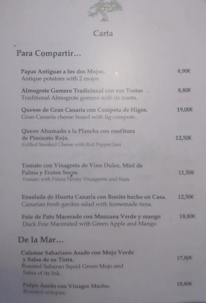 Menu_Casa Montesdeoca Restaurante_Las Palmas de Gran Canaria_immagine_4