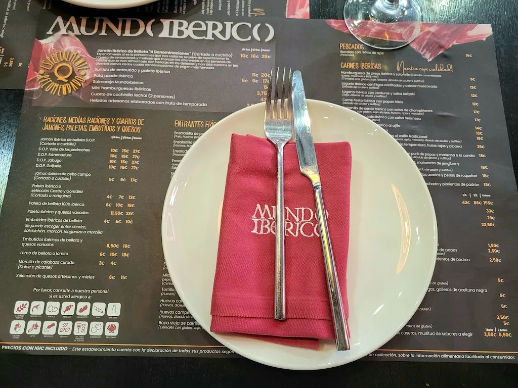 Menu_Restaurante Mundo Ibérico_Las Palmas de Gran Canaria_image_1