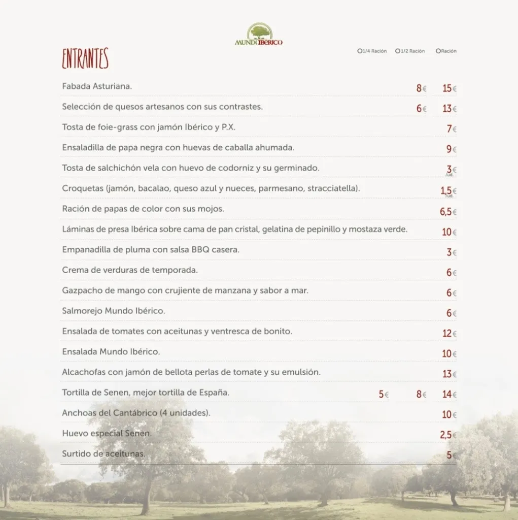 Menu_Restaurante Mundo Ibérico_Las Palmas de Gran Canaria_image_4