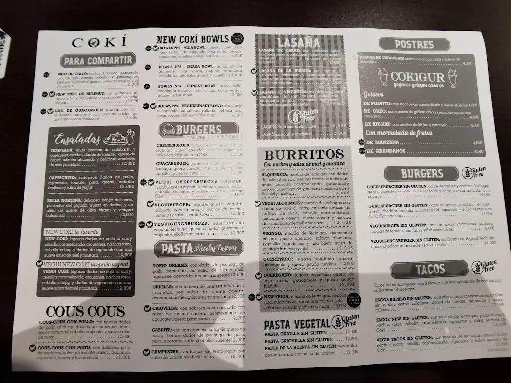 Menu_Cokí Triana_Las Palmas de Gran Canaria_image_3