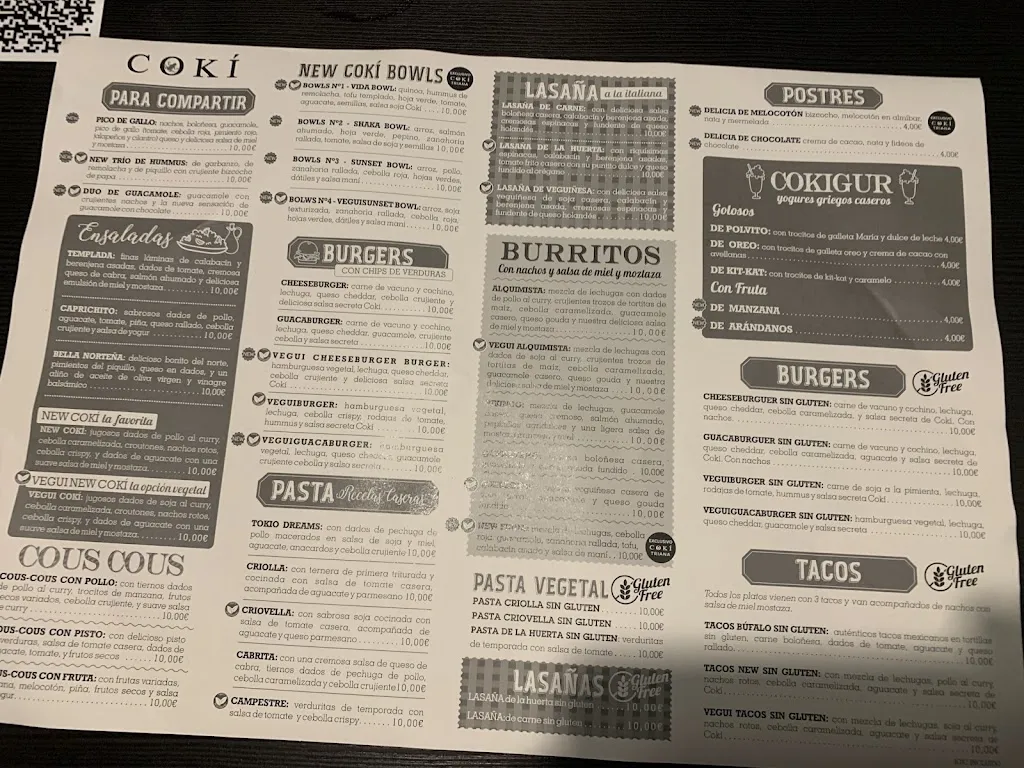 Menu_Cokí Triana_Las Palmas de Gran Canaria_image_4