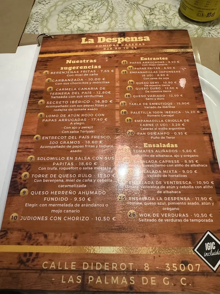 Menu_La Despensa de Diderot_Las Palmas de Gran Canaria_image_3