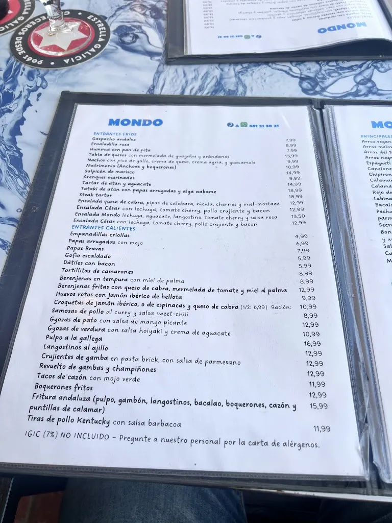Menu_Restaurante Mondo_Las Palmas de Gran Canaria_image_2