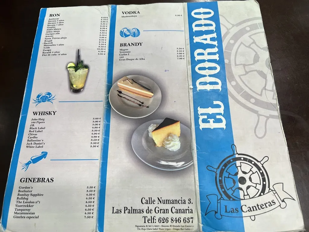 Menu_Restaurante El Dorado Las Canteras_Las Palmas de Gran Canaria_immagine_2