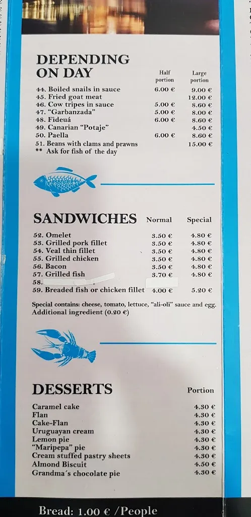 Menu_Restaurante El Dorado Las Canteras_Las Palmas de Gran Canaria_immagine_4