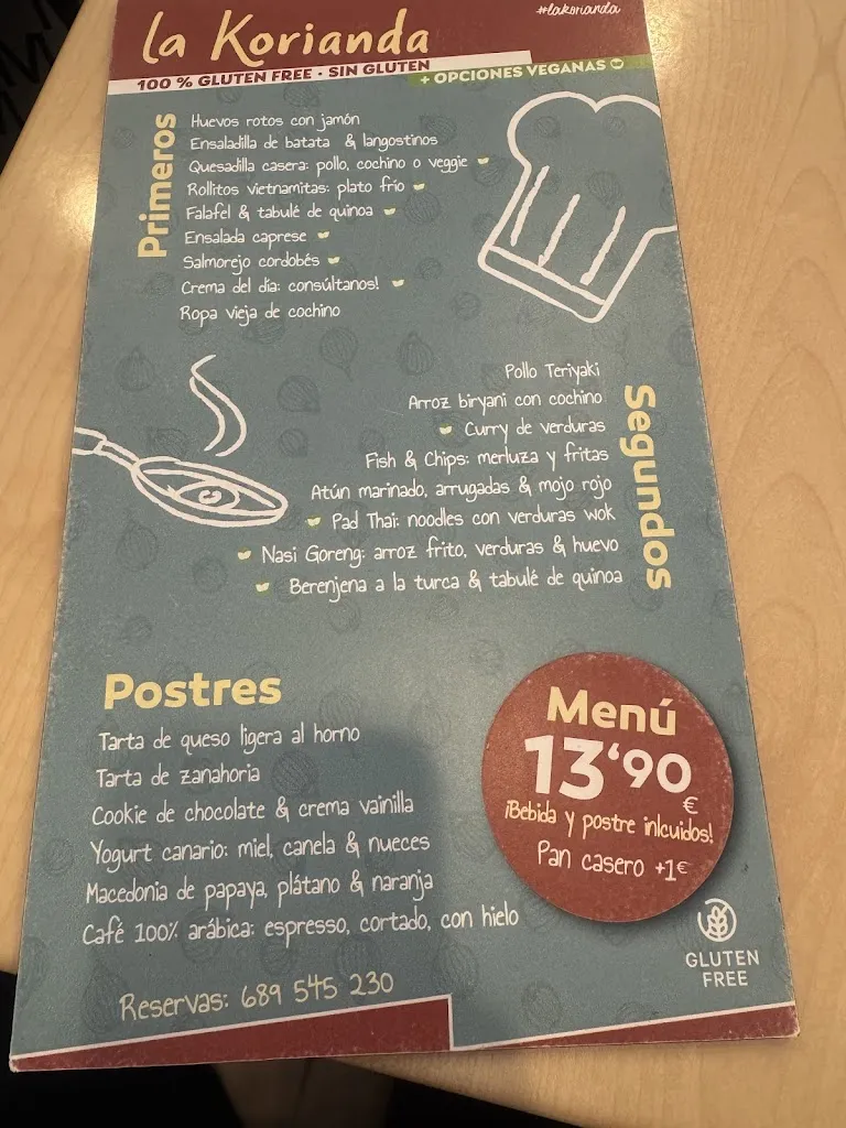 Menu_La Korianda_Las Palmas de Gran Canaria_immagine_1