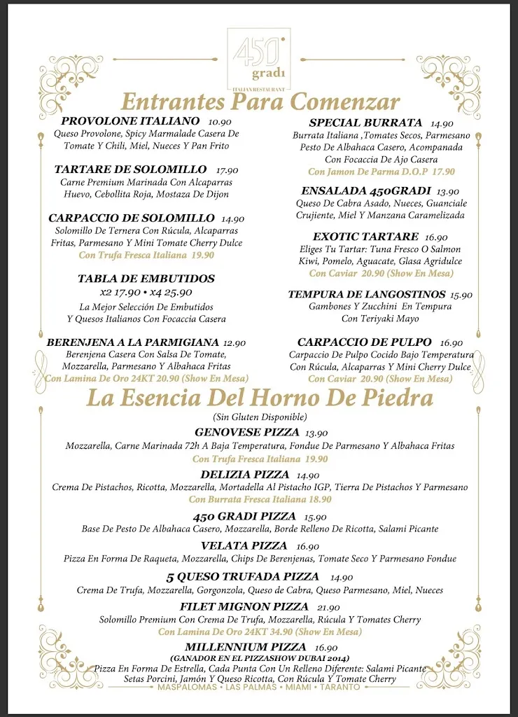 450Gradi Gran Canaria 🇮🇨 Las Palmas ristorante a Las Palmas de Gran Canaria