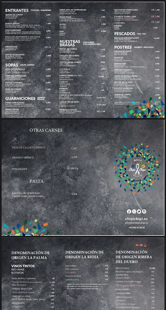 Menu_Restaurante Chipi-Chipi_Santa Cruz de La Palma_image_2