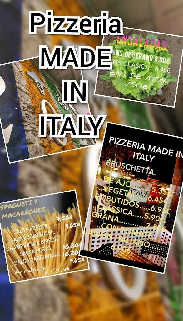 Menu_Pizzeria Made in Italy | La Palma_Santa Cruz de La Palma_image_1