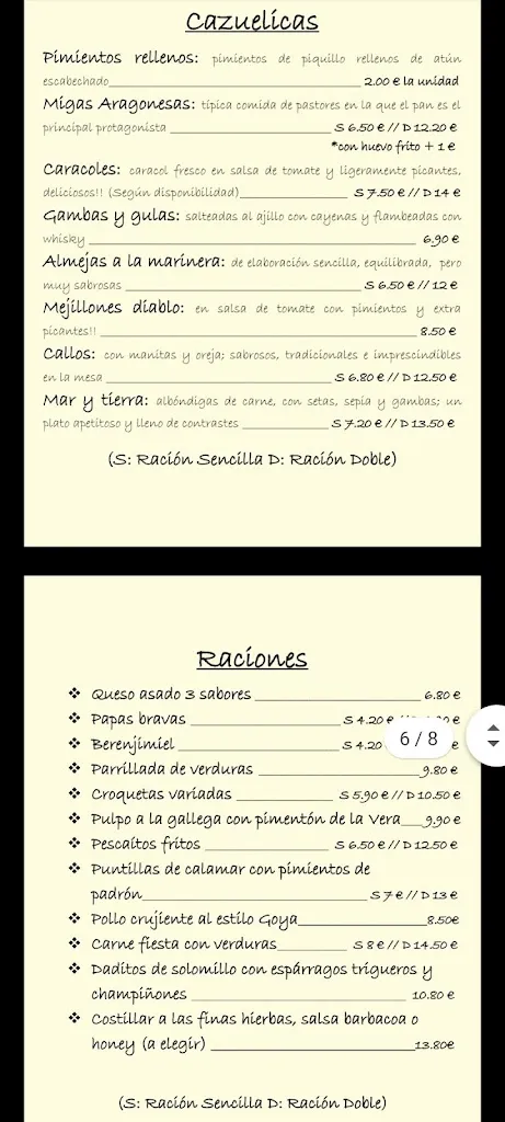 Menu_La Isla de Goya_Santa Cruz de La Palma_image_2