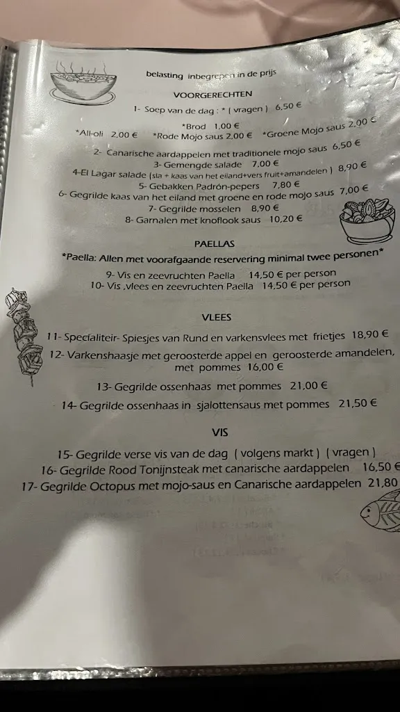 Menü_Restaurant El Lagar_Santa Cruz de La Palma_Bild_4