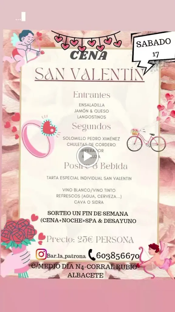 Menu_Bar Restaurante La Patrona M&M_Corral-Rubio_image_2