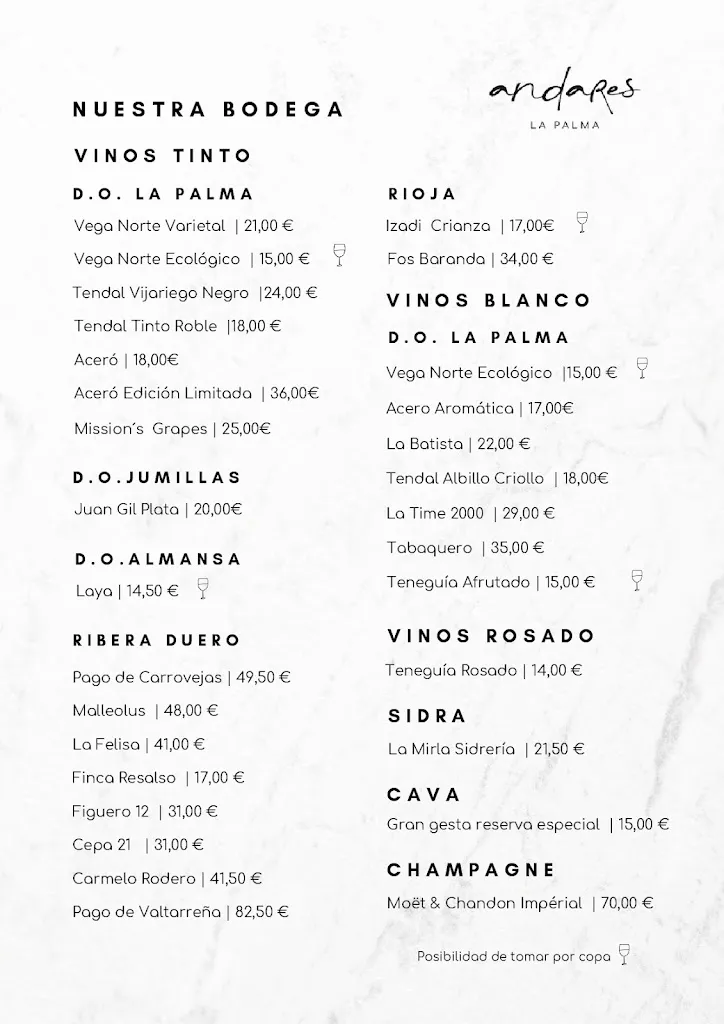 Menu_Andares La Palma_Santa Cruz de La Palma_image_1