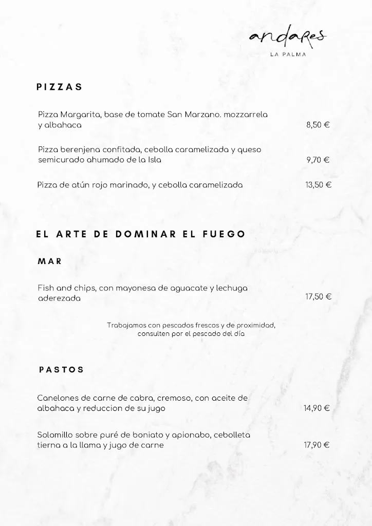 Menu_Andares La Palma_Santa Cruz de La Palma_image_4