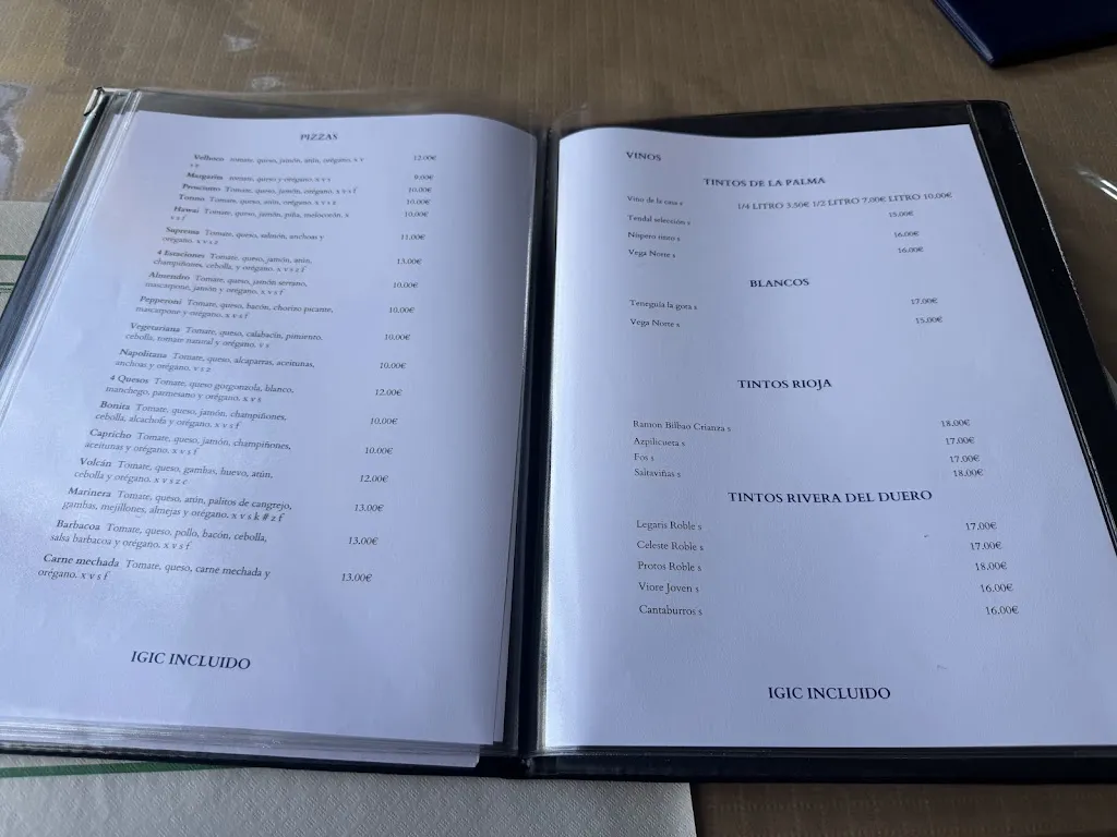 Menu_Restaurante Los Almendros_Santa Cruz de La Palma_immagine_1