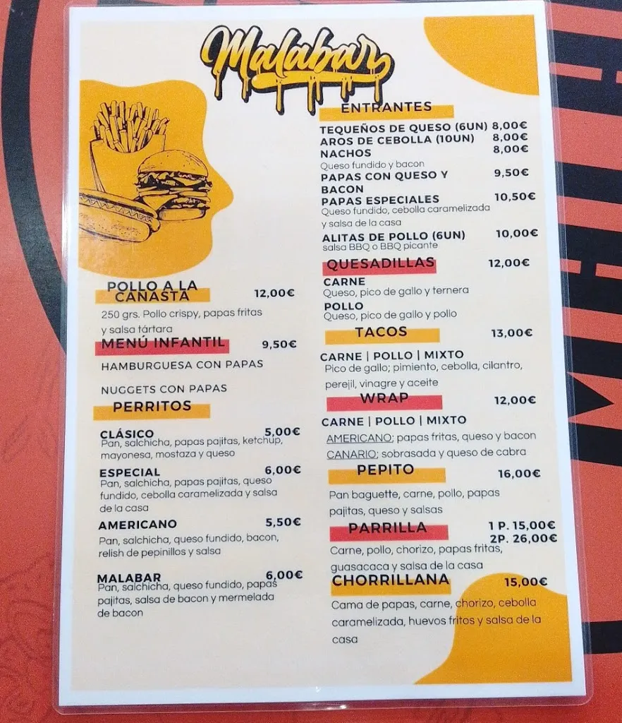 Menu_MALABAR_Santa Cruz de La Palma_image_2