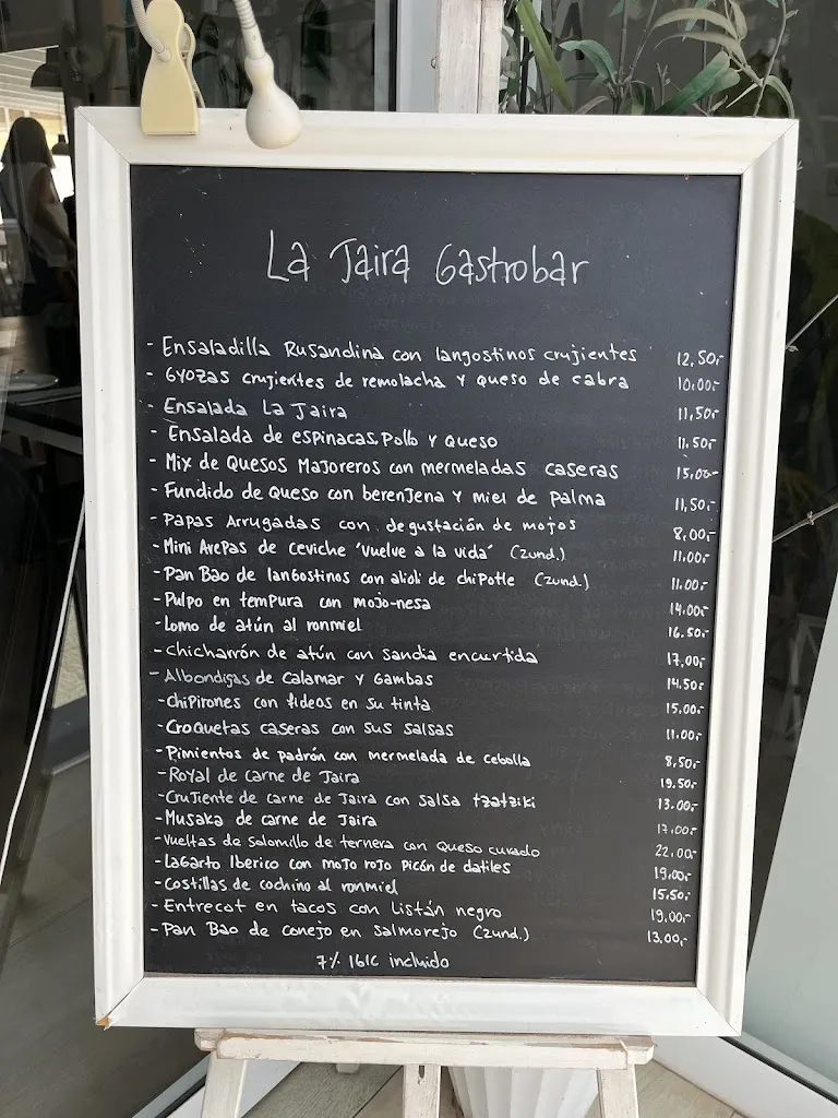 Menu_Restaurante La Jaira_Puerto del Rosario_image_4
