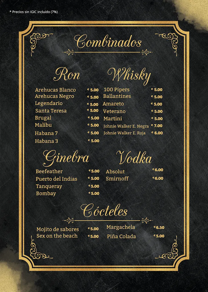 Menu_Al Gusto Grill_Puerto del Rosario_image_2