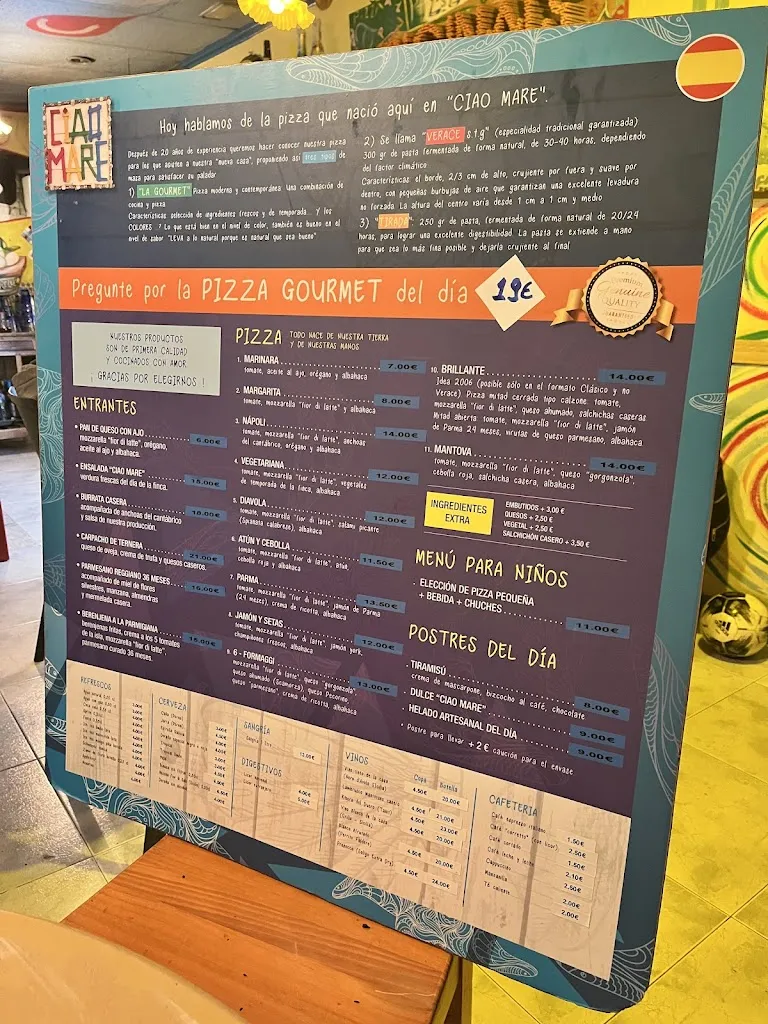 Menu_Ciao Mare_Puerto del Rosario_image_1