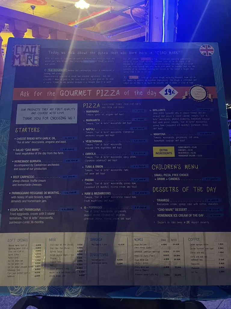 Menu_Ciao Mare_Puerto del Rosario_image_2