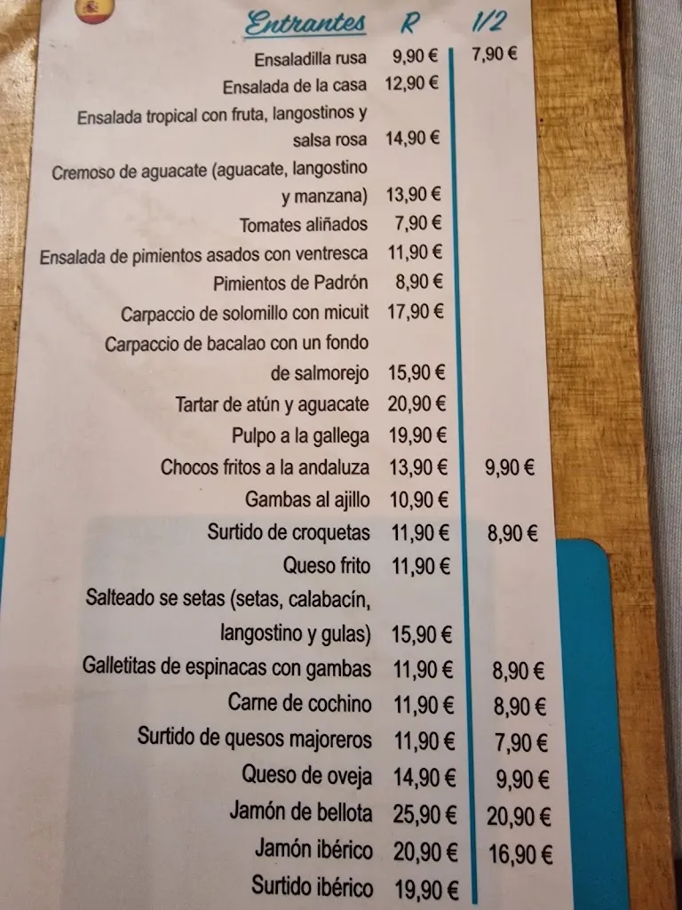 Menu_El Faro de Diego_Puerto del Rosario_image_1