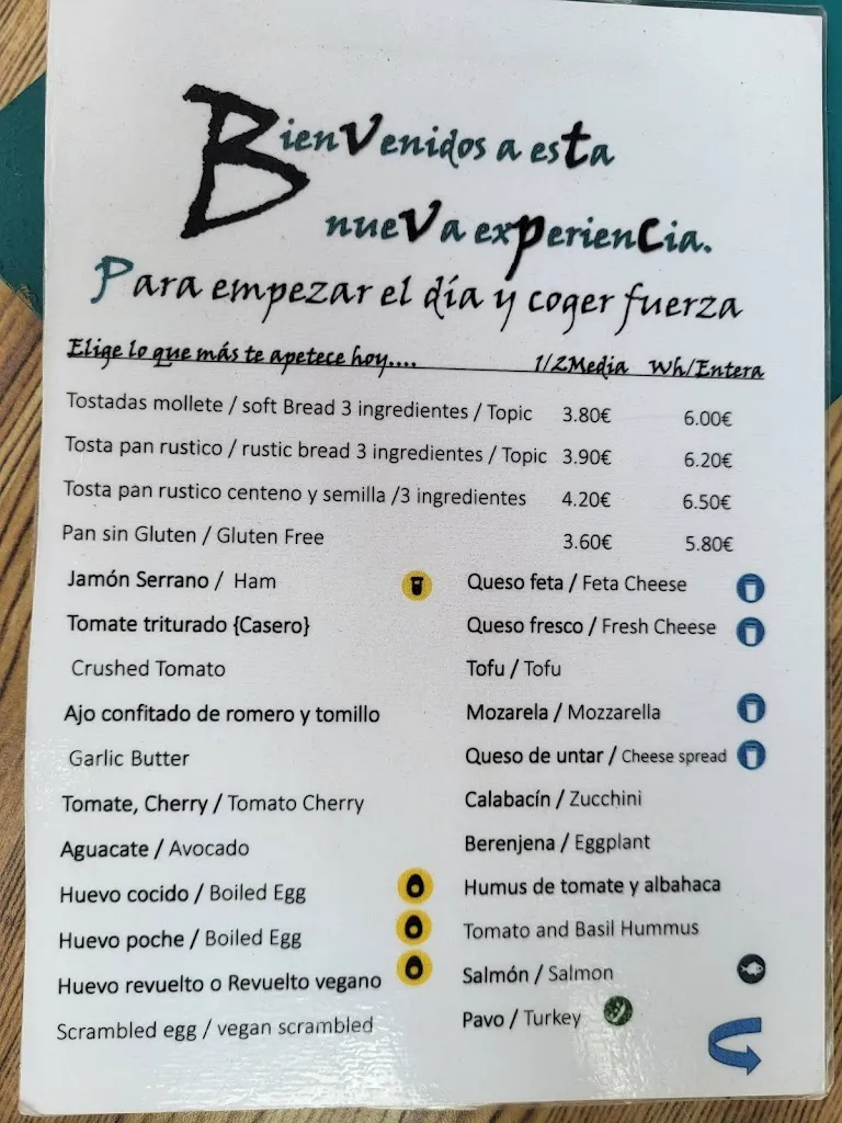 Menu_HUGA cafegastrotapas_Puerto del Rosario_image_1