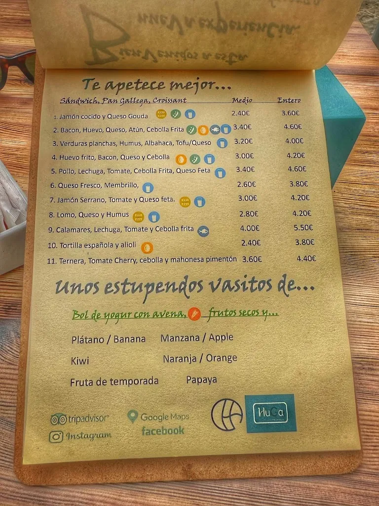 Menu_HUGA cafegastrotapas_Puerto del Rosario_image_2