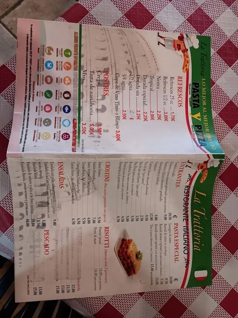 Menu_La Trattoria_Puerto del Rosario_image_2
