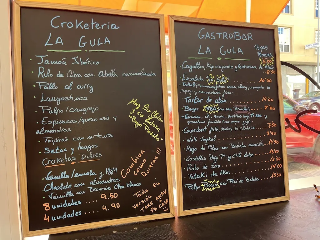 Menu_La Gula Croqueteria Gastrobar_Puerto del Rosario_image_1