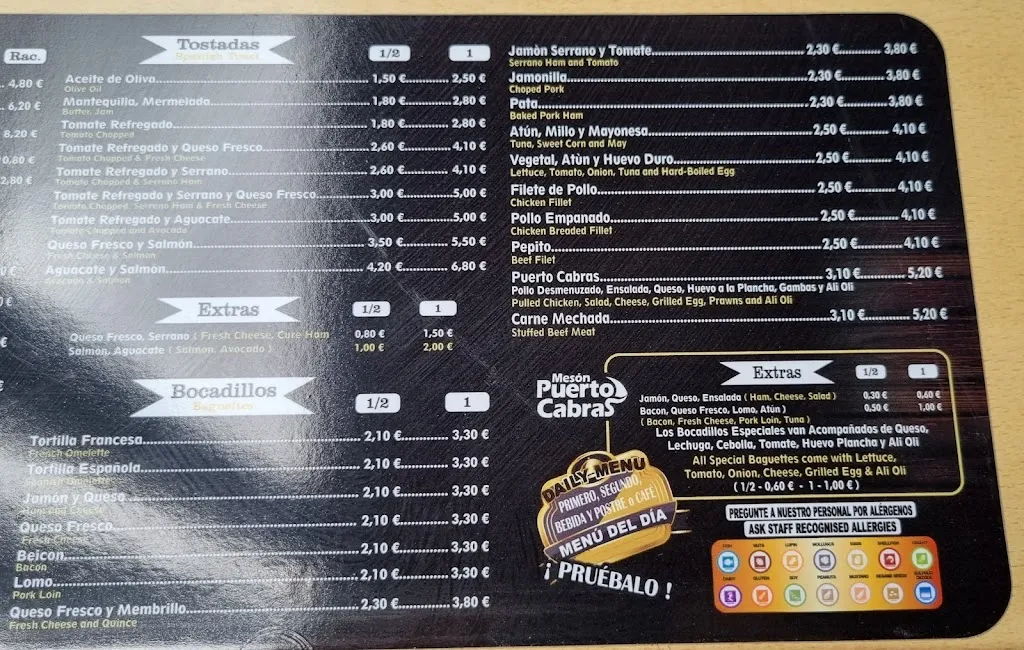 Menu_Mesón Puerto Cabras_Puerto del Rosario_image_2