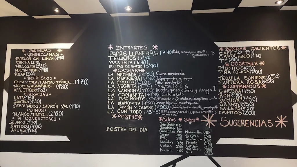 Menu_La cachapa_Puerto del Rosario_immagine_2