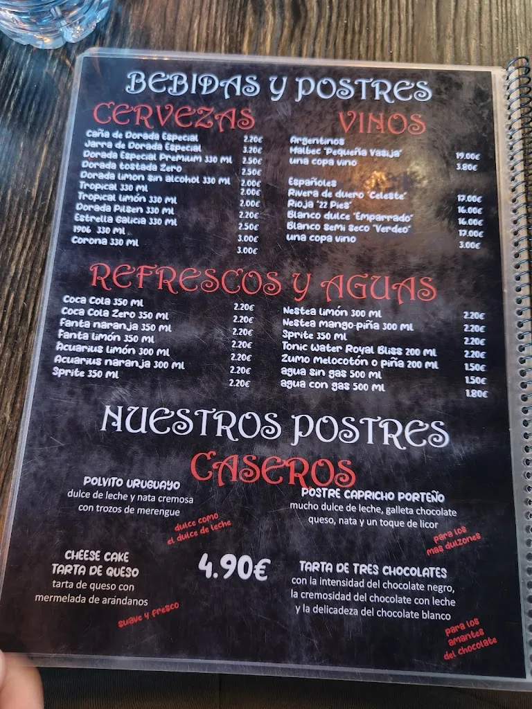 Menu_El Argentino Burgers & Grill_Puerto del Rosario_image_4