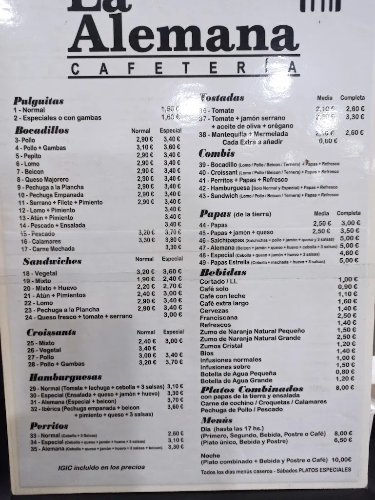 Menu_La Alemana_Puerto del Rosario_image_4