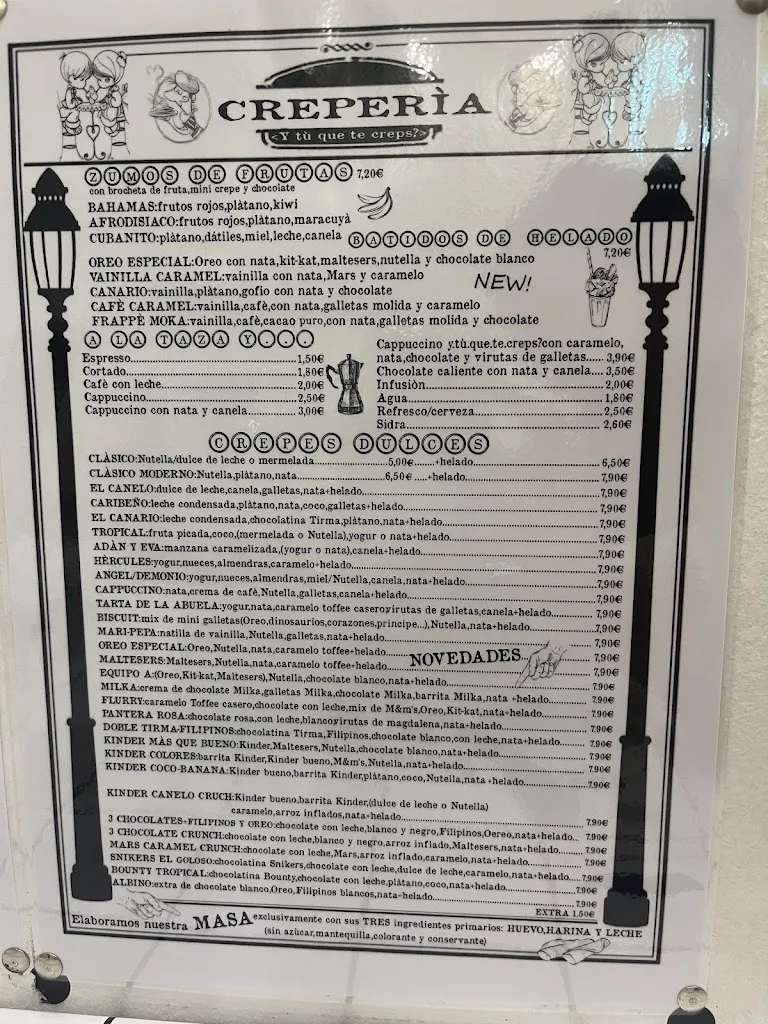Menu_Crepería y tú qué te creps?_Puerto del Rosario_image_1