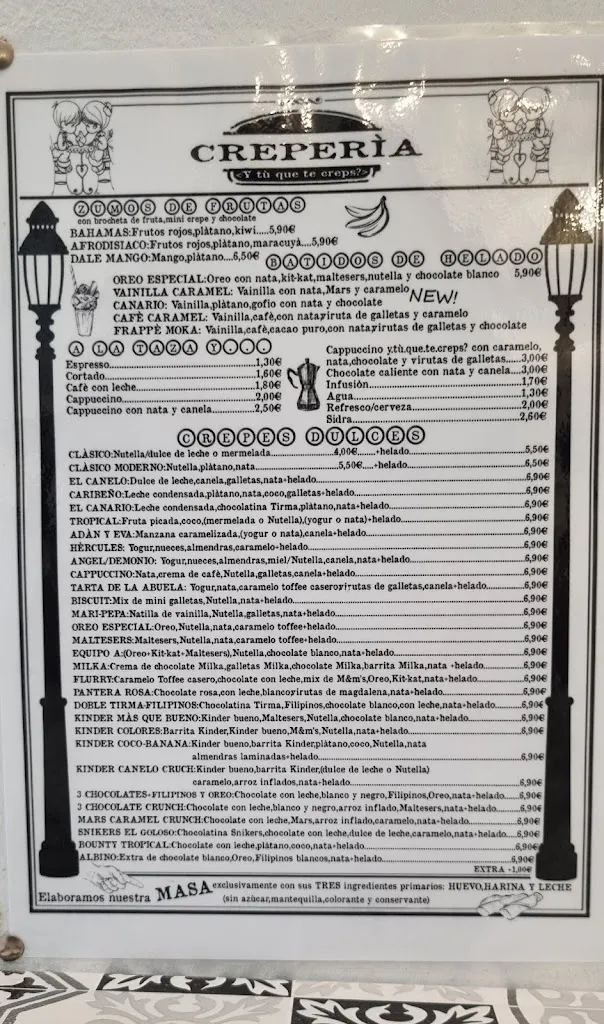 Menu_Crepería y tú qué te creps?_Puerto del Rosario_image_4