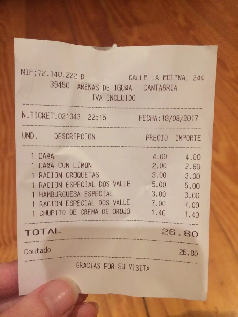 Miss Pimienta_Bar Restaurante Dos Valles_Arenas de Iguña_review