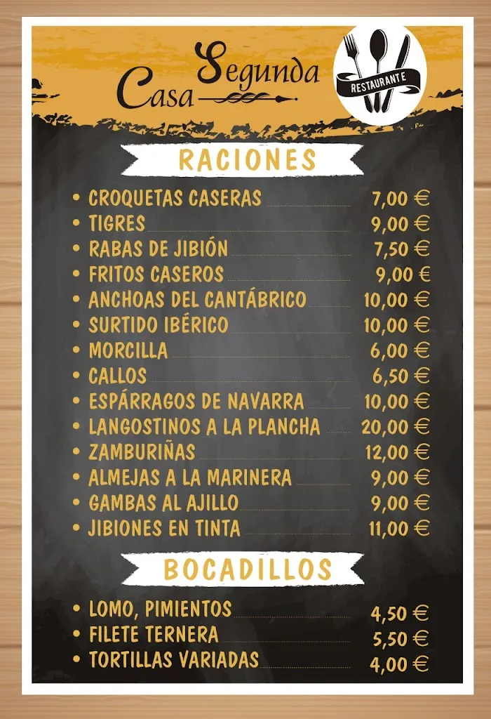 Menu_Restaurante Casa Segunda_Ampuero_image_2
