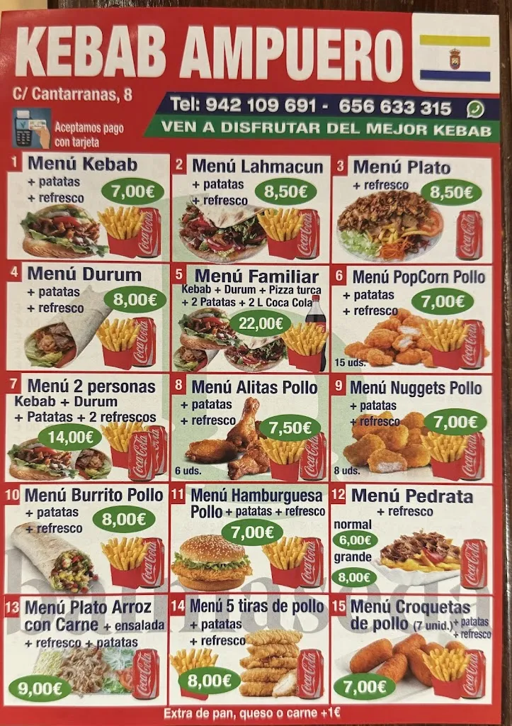 Menu_DONER KEBAB AMPUERO_Ampuero_image_2