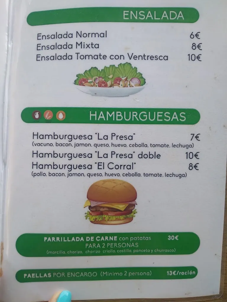 Menu_Bar La Presa_Ampuero_image_3