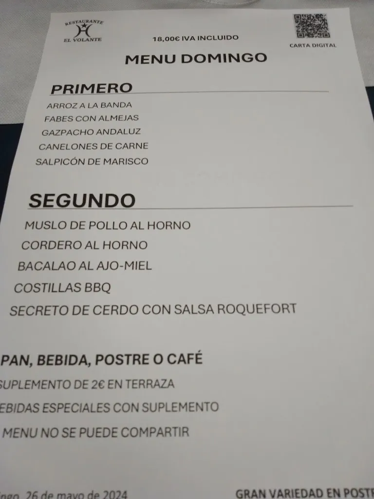Menu_Hostal Restaurante El Volante_Chinchilla de Monte-Aragón_image_4