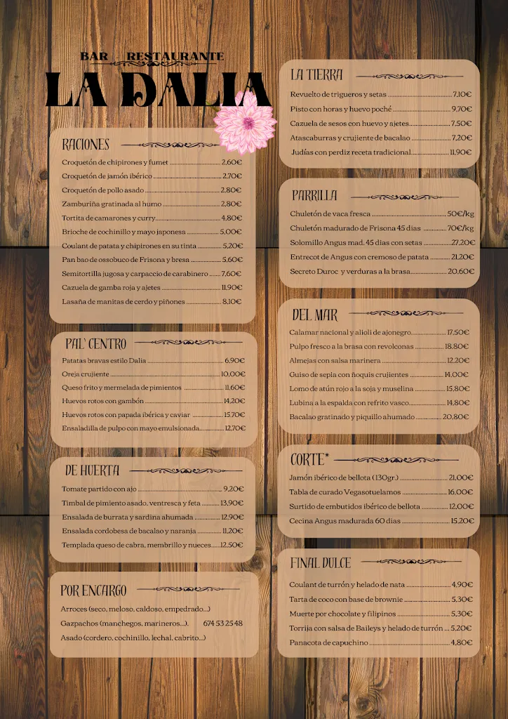 Menu_Restaurante - Bar • La Dalia •_Chinchilla de Monte-Aragón_image_2
