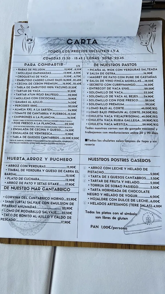 Menu_Restaurante La Nueva Santuca_Alfoz de Lloredo_immagine_2