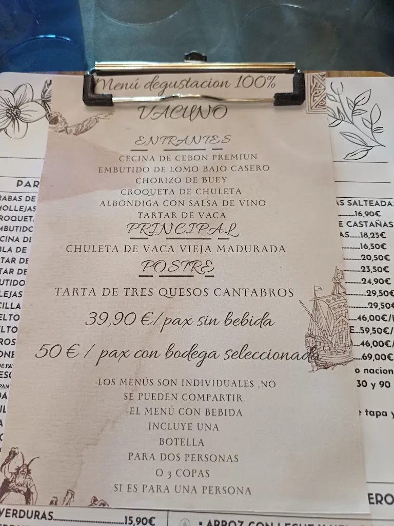 Menu_Restaurante La Nueva Santuca_Alfoz de Lloredo_immagine_4