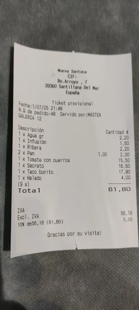 Wolfgang Kahlenborn_Restaurante La Nueva Santuca_Alfoz de Lloredo_recensione