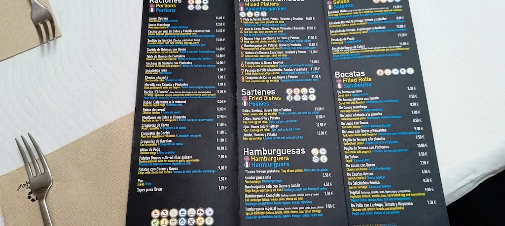 Menu_Restaurante El Porche_Alfoz de Lloredo_immagine_4