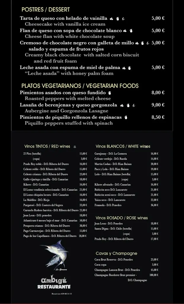 Menu_Restaurante Ambigú_San Sebastián de La Gomera_image_4